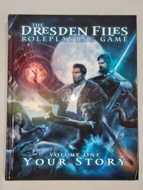Dresden Files Volume 1 Your Story Handbook RPG Hardcover Game Book Manual
